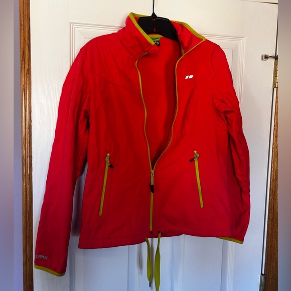 Koppen Jacket Women's Medium Pink Red and Yellow EUC - Picture 1 of 4